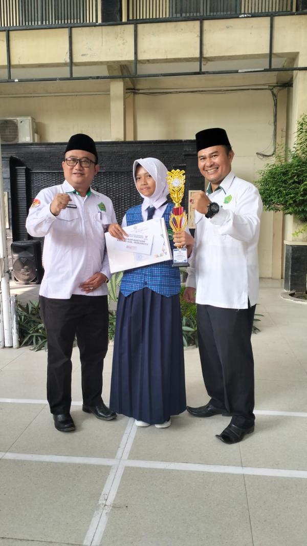 Siswa MTsN 5 Indramayu Raih Juara 3 Olimpiade Madrasah Indonesia IPS Tingkat Kabupaten 2026