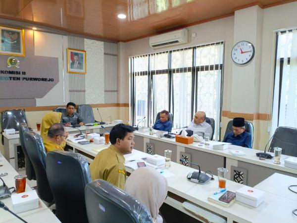 Komisi II DPRD Purworejo Soroti Progres Bantuan Pertanian, Pengadaan Sarpras Baru 42,98 Persen