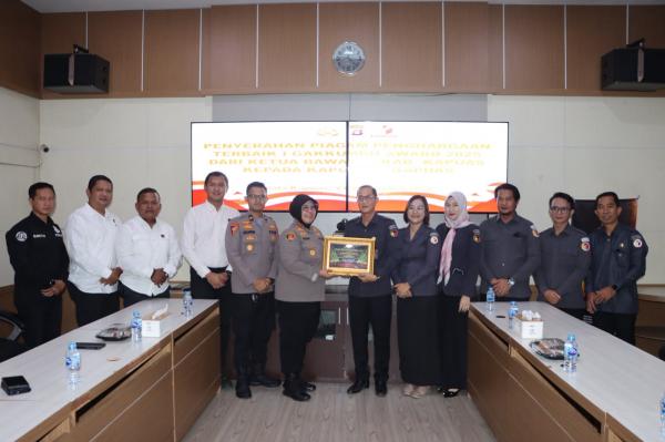 Polres Kapuas Raih Terbaik 1 Gakkumdu Award 2025