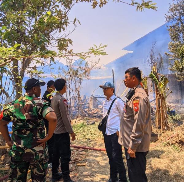 Kandang Terbakar di Gunung Jati Cirebon, 28 Ekor Kambing Mati Terpanggang