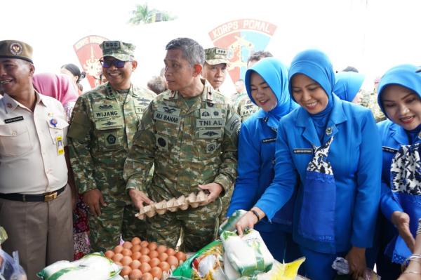 Bazar Murah Kodaeral I Semarakkan HUT TNI ke-81, Hadirkan Kebersamaan Bersama Rakyat