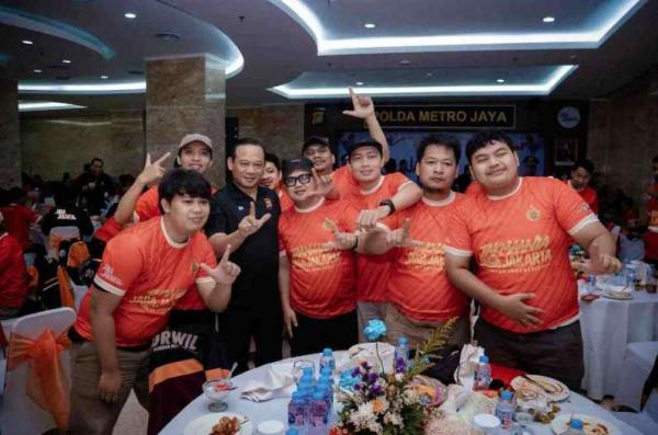 Laga El Clasico Persija Vs Persib Aman, Kapolda Metro Tasyakuran Bersama The Jakmania