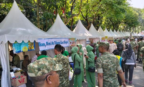 Kodam Siliwangi Gelar Bazar Sambut HUT ke-81 TNI, Diikuti Ribuan UMKM se-Jawa Barat