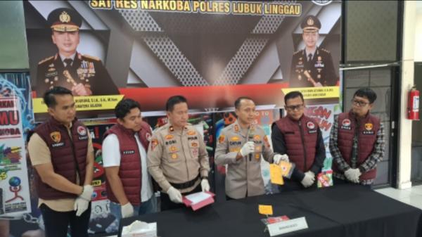 Pasutri asal Bengkulu Langsung Dibekuk Polres Lubuklinggau  Usai Temukan 50 Ekstasi Berbentuk Granat