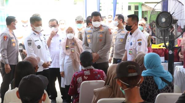Perkuat Tracing TB Paru, Kapolda Jateng Tinjau Program TOSS TB Di Tegal