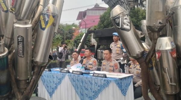 Ngaku Polisi Todongkan Pistol Mainan, Polres Cianjur Bekuk Empat Pelaku Curanmor Disertai Ancaman