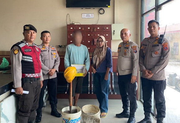 Tim Patroli Presisi Polres Pelabuhan Belawan Amankan Terduga Pelaku Pungli di Depan PT Smart