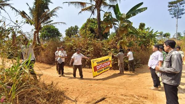 Tambang Galian Tanah Kembali Beroperasi di Lahan Baku Sawah, Tim MBLB Hentikan Aktivitas