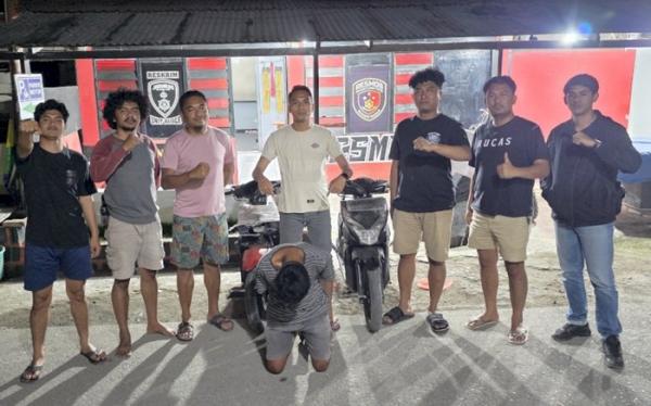 Polisi Amankan A.U. dan Motor Matic Tanpa Surat, Diduga Terkait Curanmor di Sumba Tengah