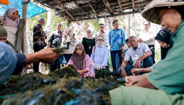 200 Petani Rumput Laut Takalar Didorong Tembus Pembiayaan Formal Lewat e-Seaweed