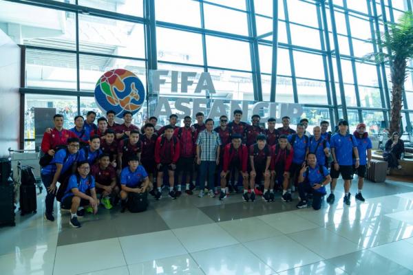 Timnas Vietnam Tiba di Indonesia, Siap Jalani 3 Laga Grup FIFA ASEAN Cup 2026