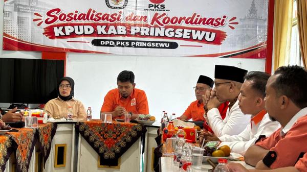 KPU Pringsewu Datangi PKS, Tiga Opsi Penataan Dapil Pemilu 2029 Dipaparkan