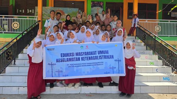 28 Siswa SD di Jeneponto Belajar Deteksi Dini Bahaya Listrik di Sekitar Mereka