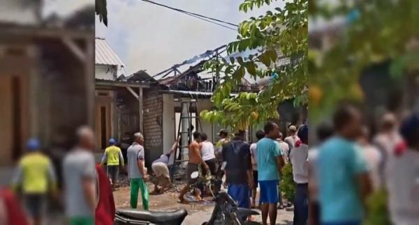 Terjebak di Dalam Rumah Terbakar, Anak Berkebutuhan Khusus di Tuban Luka Bakar 70 Persen