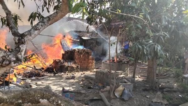 Rumah Warga Blora Ludes Terbakar, Kerugian Ditaksir Rp100 Juta