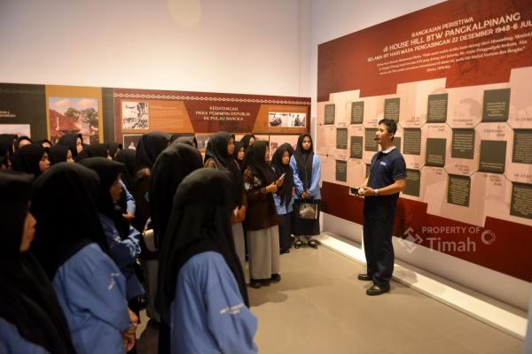 Teknologi Kapal Isap Saat Kunjungi Museum Timah Indonesia, Jadi Ruang Edukasi Siswa