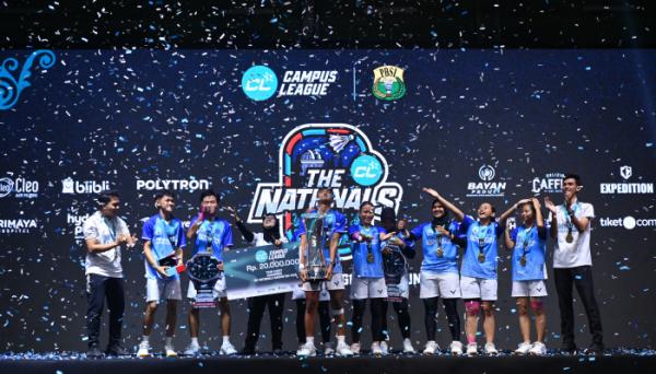 Tangguh, UNS Solo Juara Beregu Campus League 2026 Badminton The Nationals
