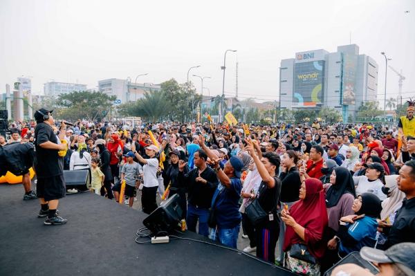 Ribuan Warga Banjiri CFD Bekasi, Pesta Musik hingga Hadiah Motor Bikin Heboh