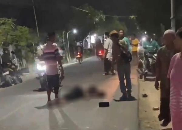 Kecelakaan Maut 2 Motor di Jalan Kapas - Sukosewu Bojonegoro, Begini Kronologinya