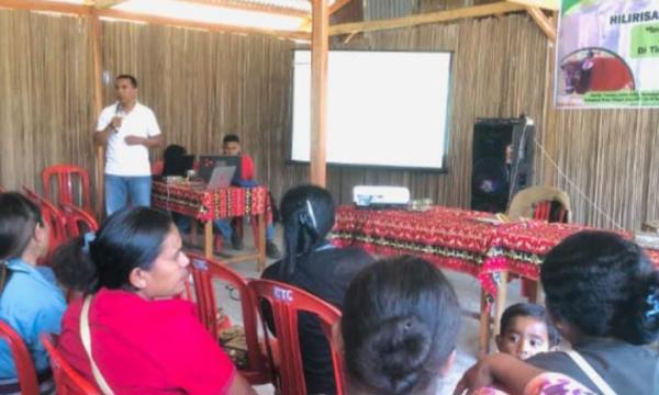 Penggemukan Sapi Bali dengan Teknologi Pakan Komplit Mulai Dikenalkan untuk Peternakan di Oelolok