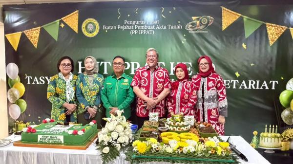 Sekretariat Diperluas, PP-IPPAT Tegaskan Komitmen Perkuat Kelembagaan di HUT ke-39