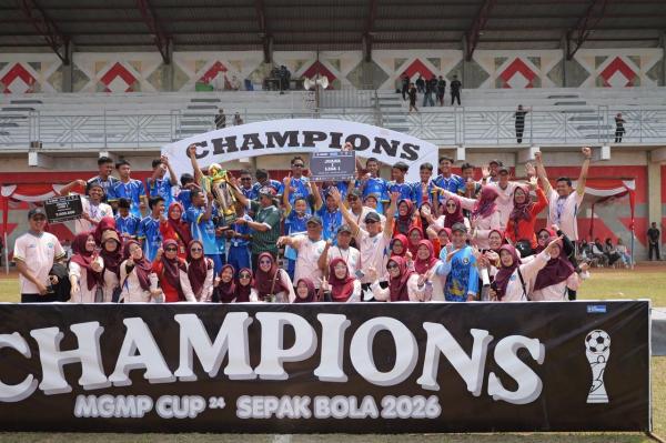 Menang Dramatis 2-1, SMPN 1 Ngadirejo Rebut Juara Liga 1 MGMP Cup 2026