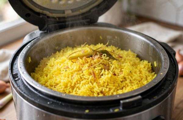 Cara Membuat Nasi Kuning di Rice Cooker yang Gurih dan Pulen, Cocok untuk Sarapan