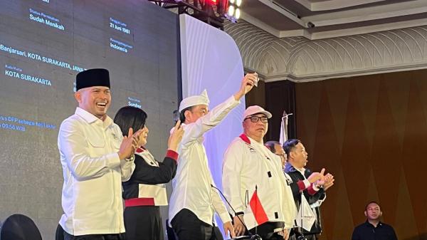 Buka-bukaan di Rakorda Bandung, Joko Widodo Pamer KTA PSI