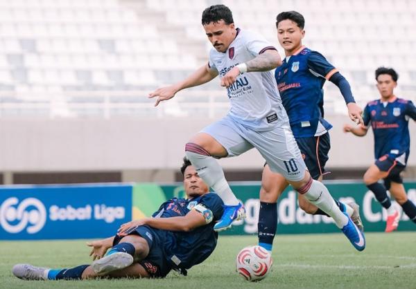Sempat Tertinggal, PSPS Pekanbaru Comeback Manis Bungkam Sumsel United 2-1
