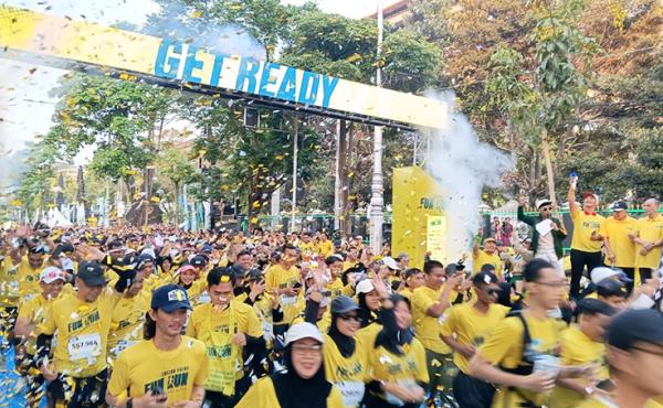 Potret Antusiasme 10.200 Peserta Ikuti Sultan Agung Fun Run 2026