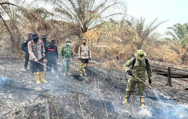 Riau Zero Karhutla, Satgas Tetap Siaga Cegah Api Kembali Muncul