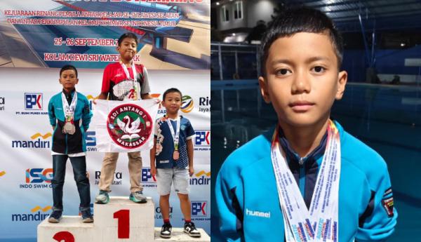 Akuatik National Swimming 2026, Muh Aufar Athaya Nassa Bawa Pulang 11 Medali
