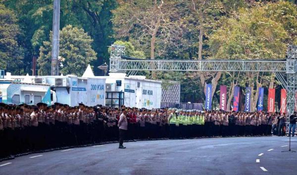 Amankan Laga Sengit Indonesia Vs Malaysia Hari Ini, Polri Turunkan 2.373 Personel