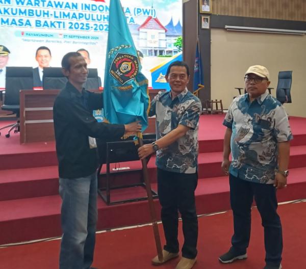 Aspon Dedi Kembali Pimpin PWI Payakumbuh–Lima Puluh Kota, Fokus Perkuat Profesionalisme Wartawan