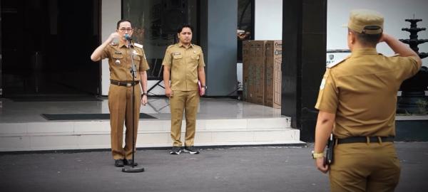 Apel Terakhir Sekda Asep Nuroni, 40 Tahun Pengabdian untuk Kabupaten Subang