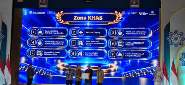 Kantin Catleya Bawa Polije Raih Penghargaan Zona KHAS