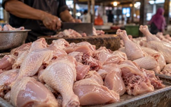 Harga Ayam di Pasar Kepanjen Tembus Rp40 Ribu, Penjualan Pedagang Ikut Turun
