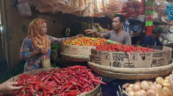 Harga Cabai di Cianjur Melonjak Tembus Rp80 Ribu per Kilogram akibat  Pasokan Berkurang
