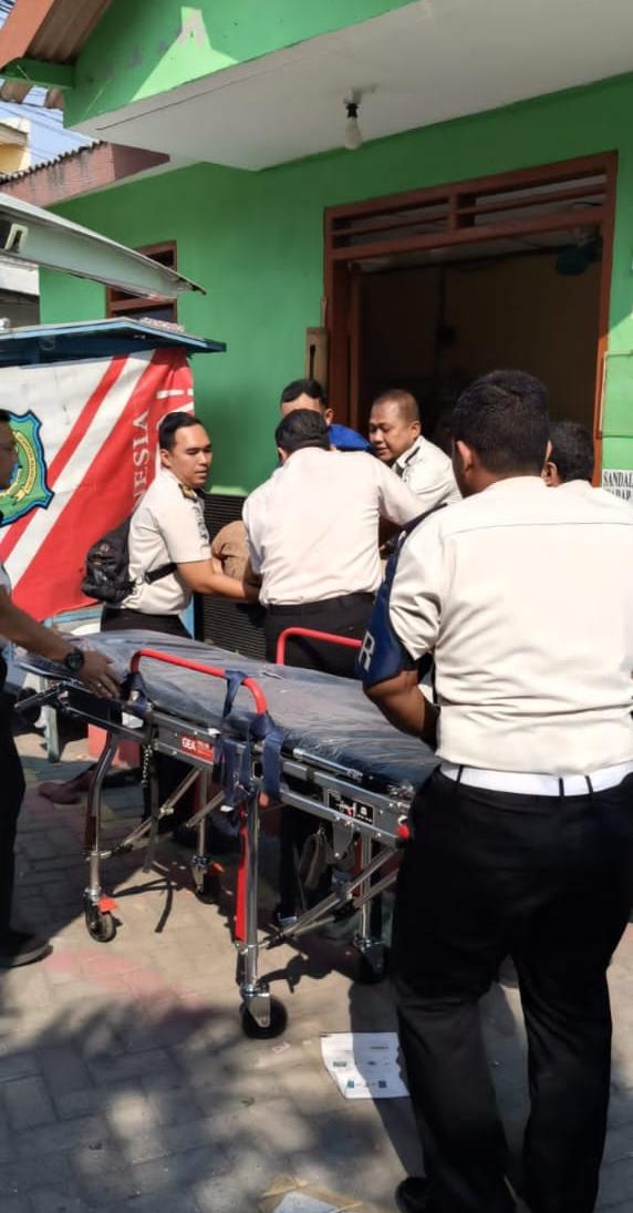 Jatuh dari Motor Saat Melintas, PNS Bapas Medaeng Meninggal di Jalan Ketegan Taman Sidoarjo