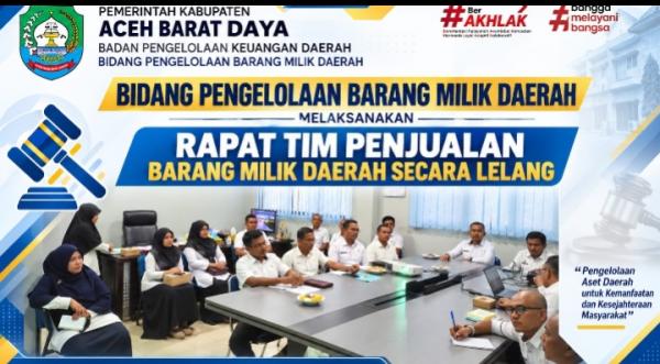 Pemkab Aceh Barat Daya Siapkan Lelang Sejumlah Aset Daerah