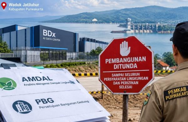 AMDAL Belum Selesai, Om Zein Minta Pembangunan Data Center AI BDx di Jatiluhur Ditunda