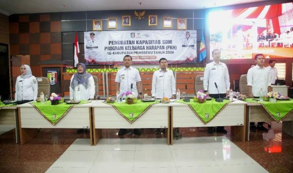 Kadis Sosial Pringsewu Dorong Pendamping PKH Perkuat Kemandirian KPM