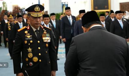 Diganti Dari Kapolri  Listyo Sigit Kembali Dilantik Menjadi Kepala Kantor Staf Kepresidenan