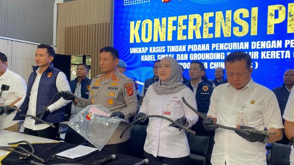 Eks Pekerja Proyek Kereta Cepat Curi Kabel Sinyal, Perjalanan Whoosh Sempat Terganggu