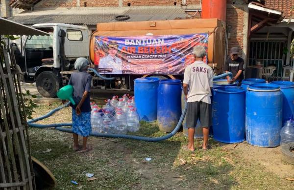 Krisis Air Bersih Kian Parah, BPBD Cilacap Distribusikan 6,7 Juta Liter untuk 62 Ribu Warga