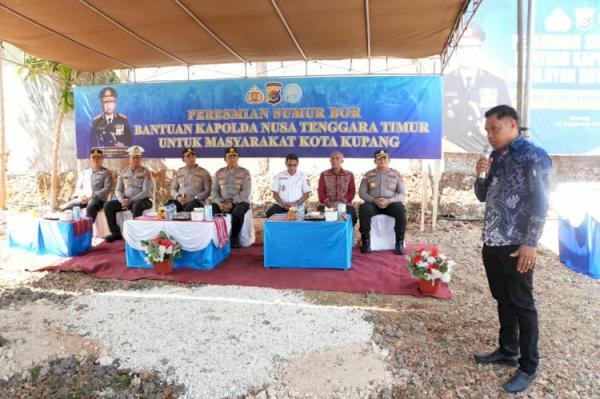 Sumur Bor Polda NTT Bikin Beban Air Warga Belo Turun Drastis, Kini Cukup Rp30 Ribu per Bulan