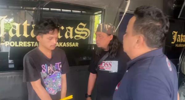 Pria Tebas Tangan Pengemudi Ojol di Makassar Ditangkap saat Kabur ke Polman