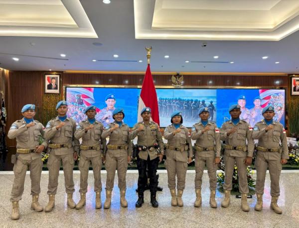 8 Personel Polda NTT Dikirim ke Afrika Tengah, Bawa Misi Perdamaian PBB