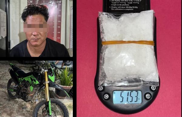 Lewati Drama Kejar-kejaran, Polres Muratara Bekuk Kurir Narkoba dan Sita 51 Gram Sabu