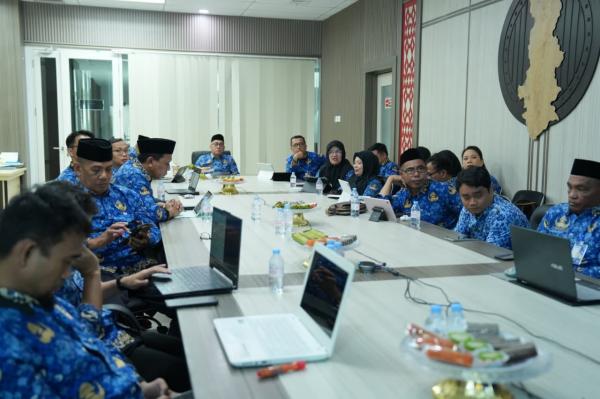 Nilai Sementara PEMDI Sulbar 1,71, Sekda Minta Data dan Bukti Kembali Direview